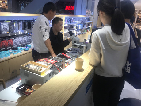 清遠(yuǎn)清城區(qū)蘋(píng)果售后維修點(diǎn)：天音－清遠(yuǎn)店口碑